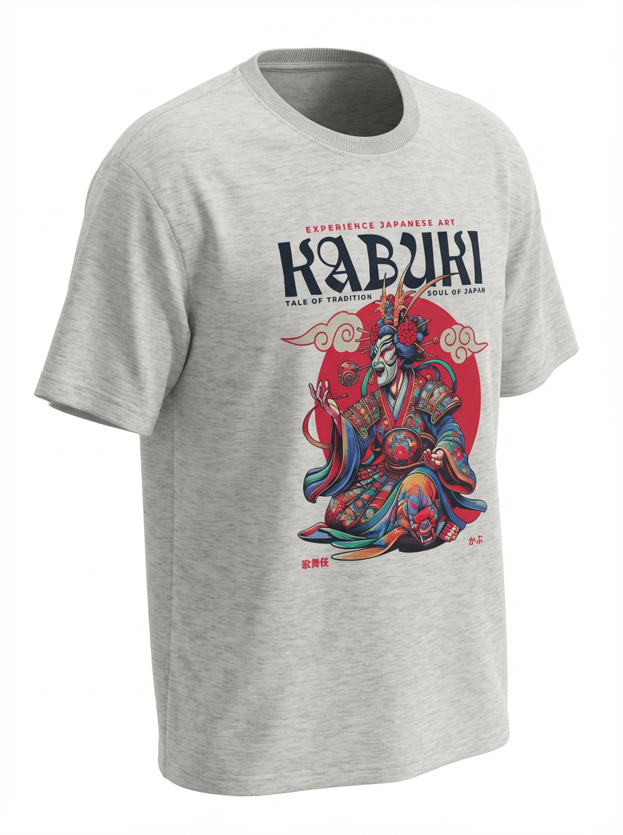 Kabuki Japanese Art T-Shirt