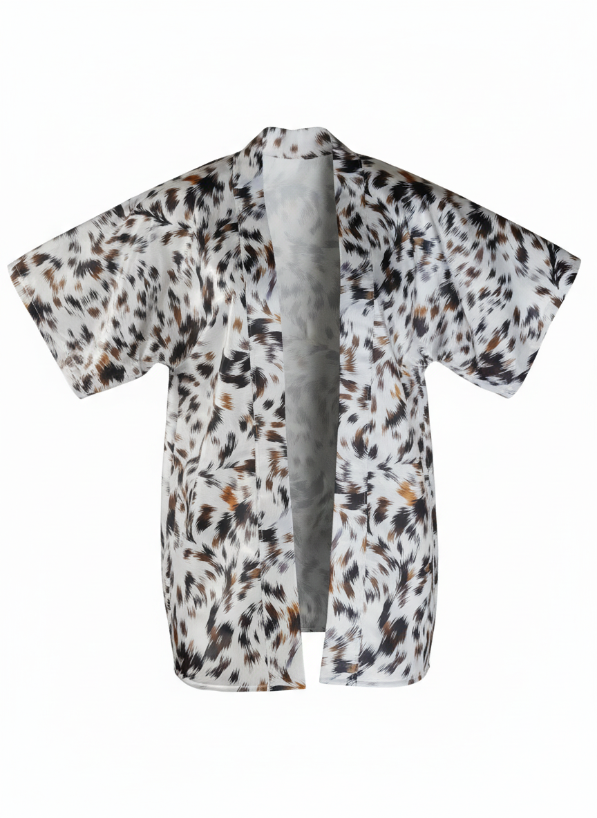 Ghost Leopard Kimono